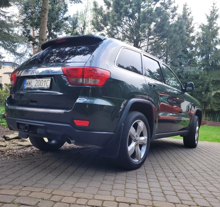 Jeep Grand Cherokee cena 62500 przebieg: 205000, rok produkcji 2011 z Warszawa małe 106
